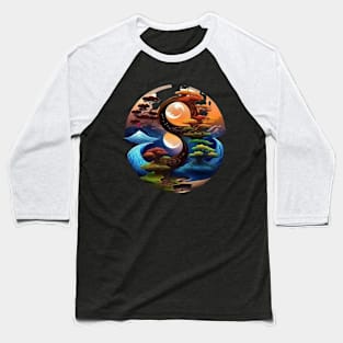 yin - yang Baseball T-Shirt